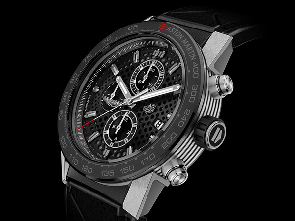 شركة TAG Heuer تقدم أول إصدارات الكرونوغراف الخاصة Aston Martin